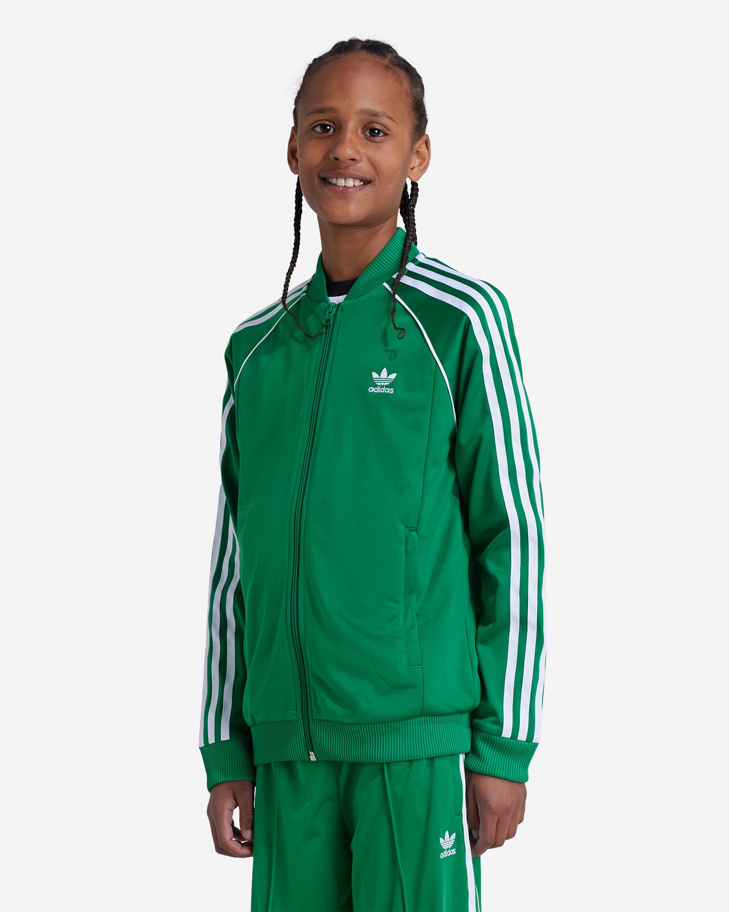 Felpa ADIDAS O BOY JR - Verde - 1 | Cisalfa Sport