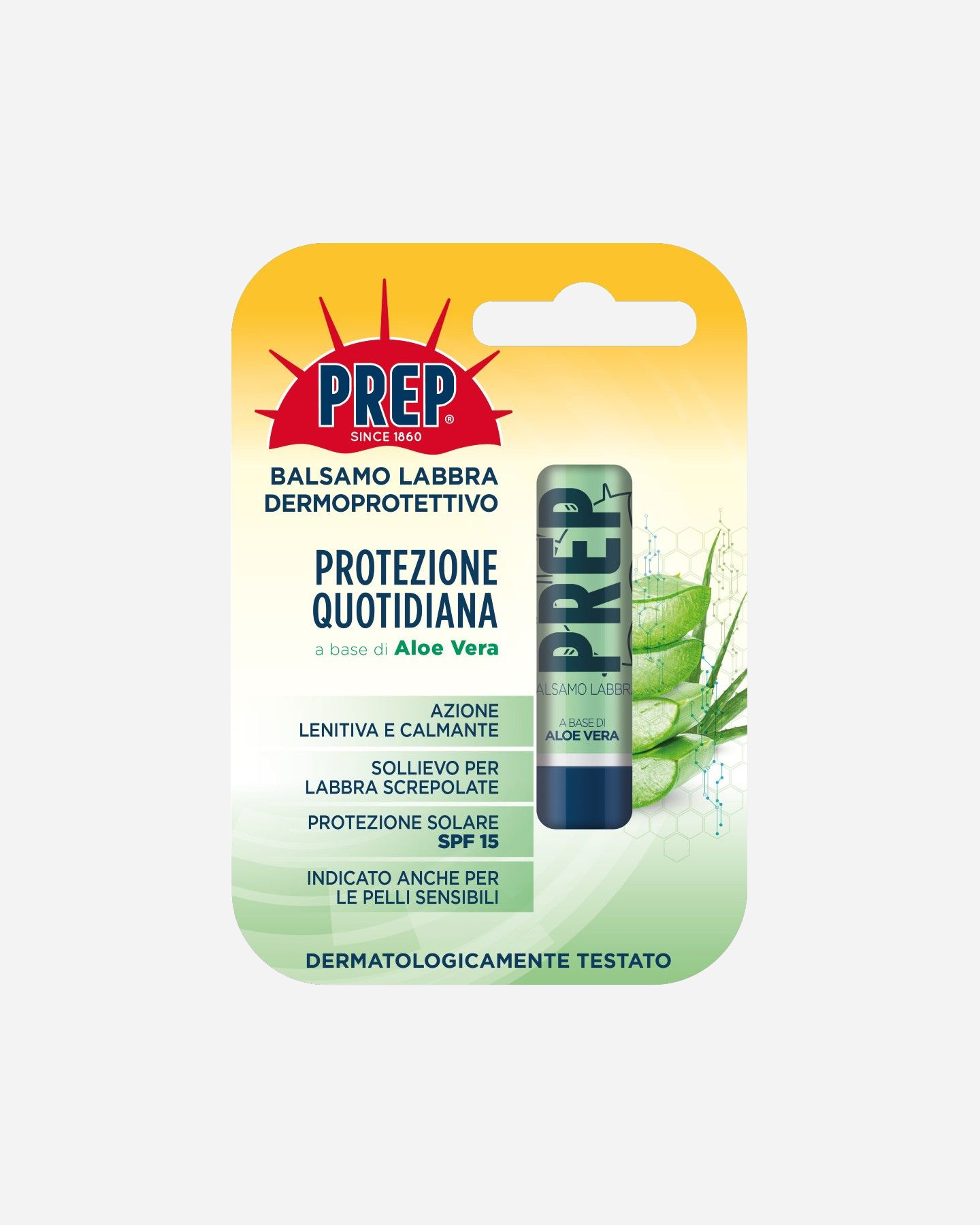 Cura pelle PREP STICK BALSAMO LABBRA ALOE VERA  - Color mix - 0 | Cisalfa Sport