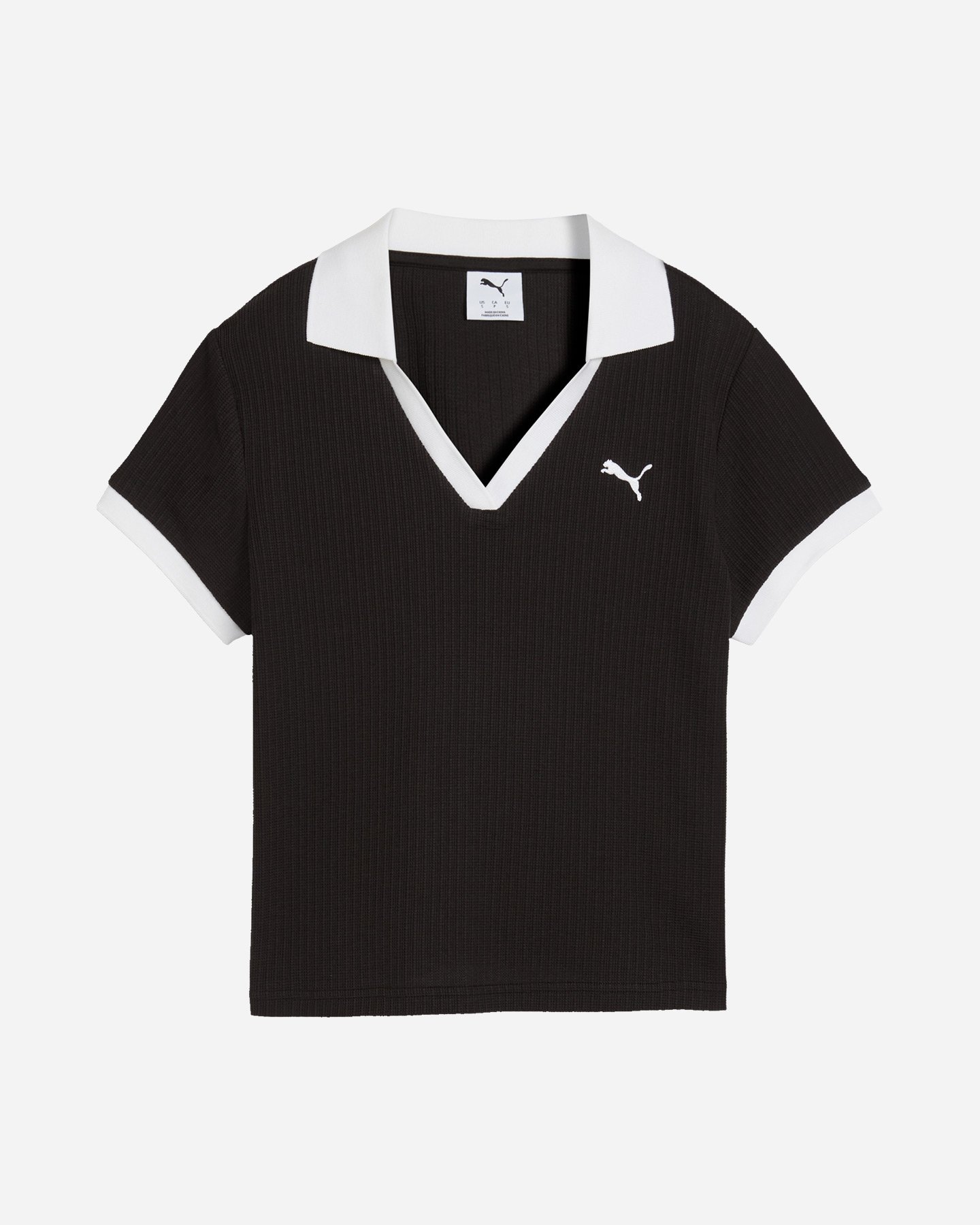 T-shirt PUMA WARDROBE ESSENTIAL W - Nero - 0 | Cisalfa Sport