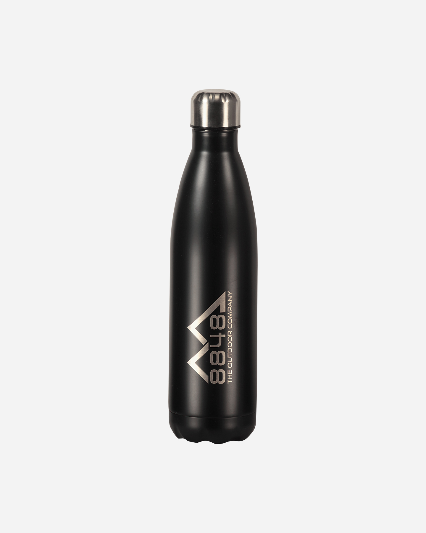 Steel Double Inox 750ml - Accessorio Camping - Nero