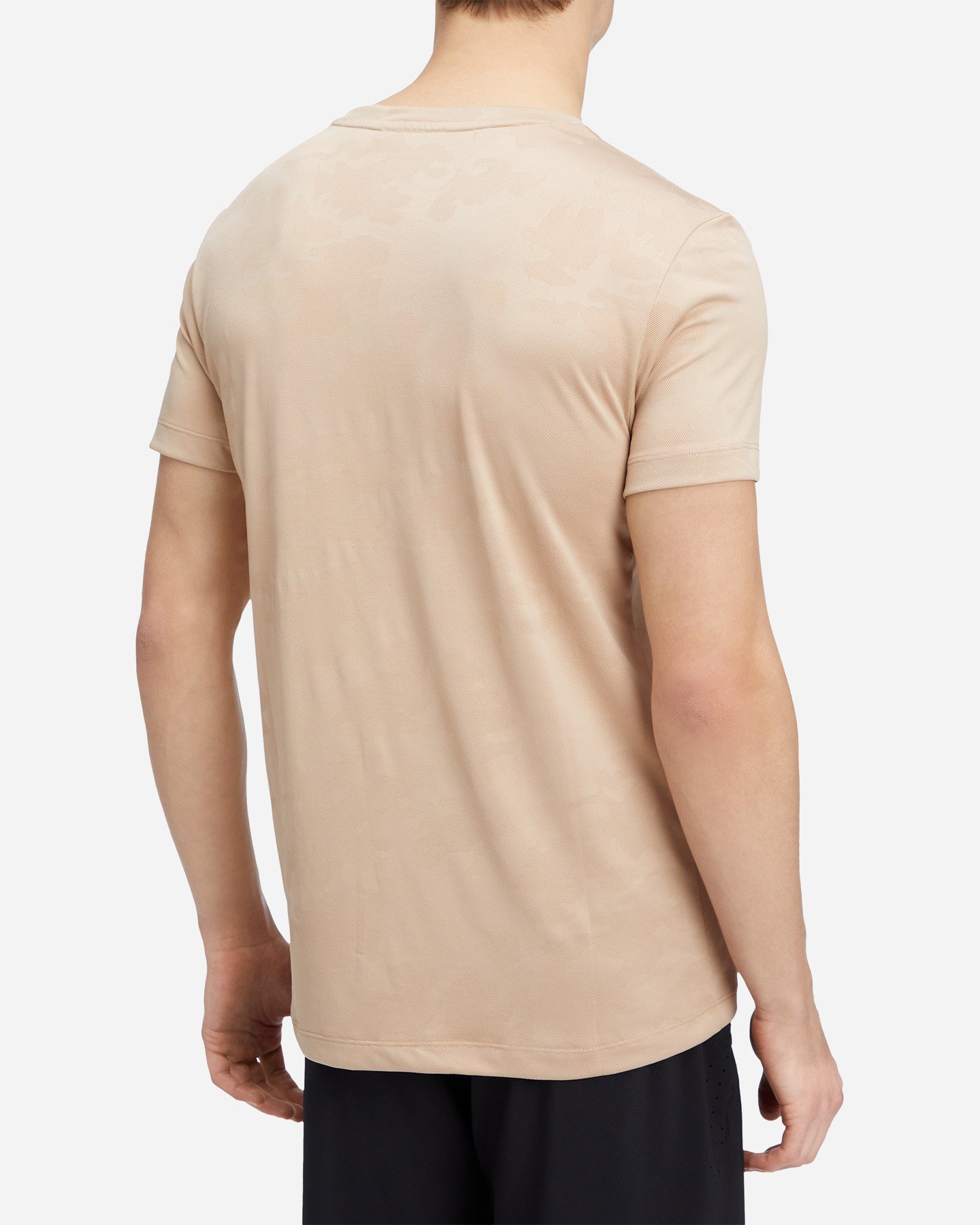 T-shirt training ENERGETICS FABIO ALL OVER PRINTED M - Beige - 2 | Cisalfa Sport