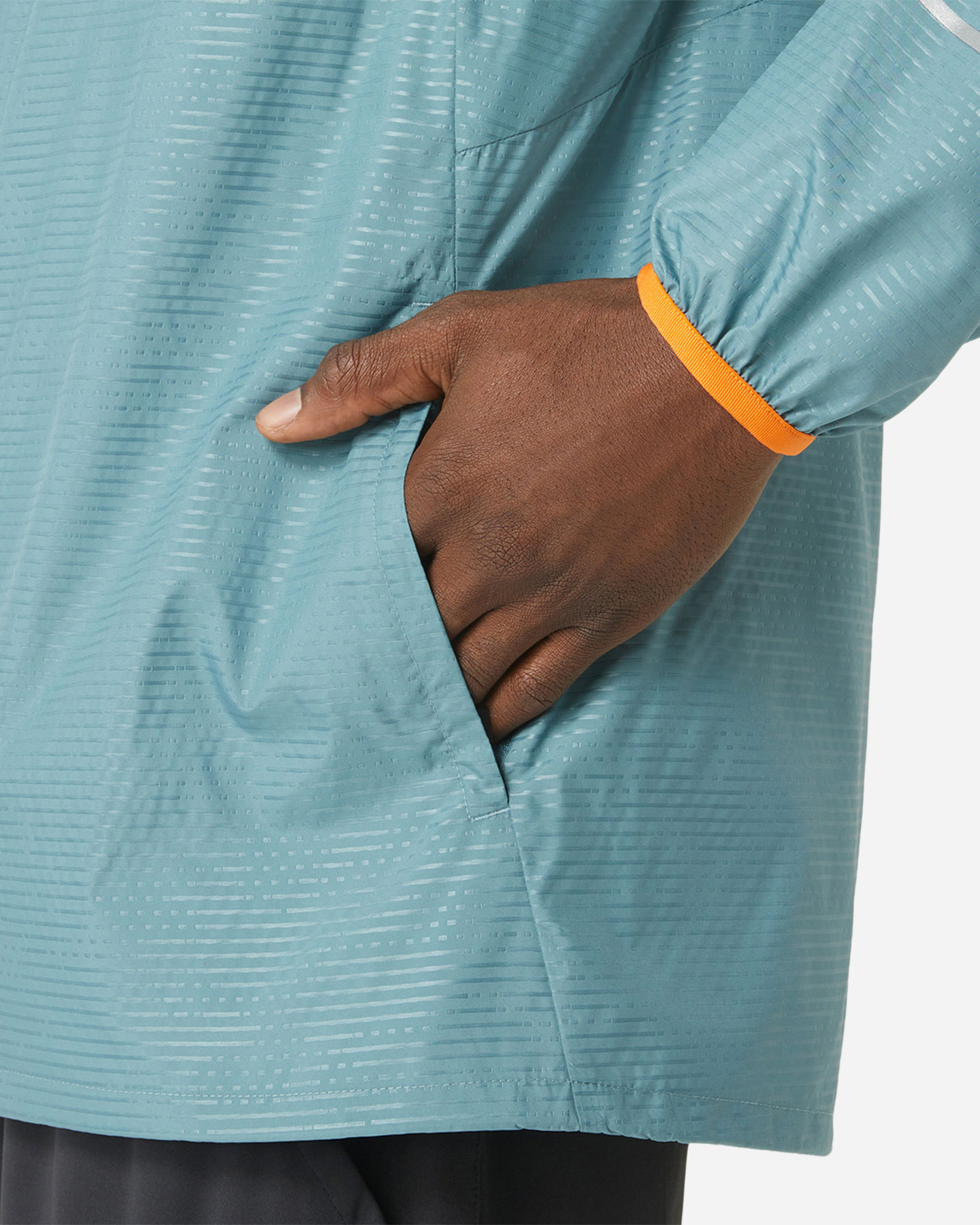 Giacca running ASICS LITE-SHOW M - Azzurro - 4 | Cisalfa Sport