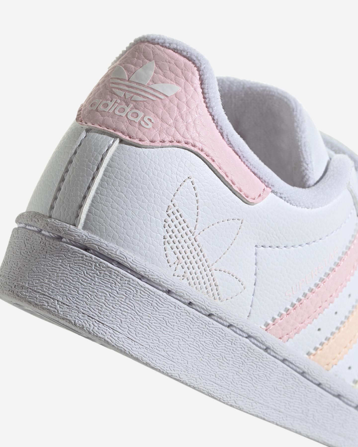 Scarpe sneakers ADIDAS SUPERSTAR PS JR - Bianco - 4 | Cisalfa Sport