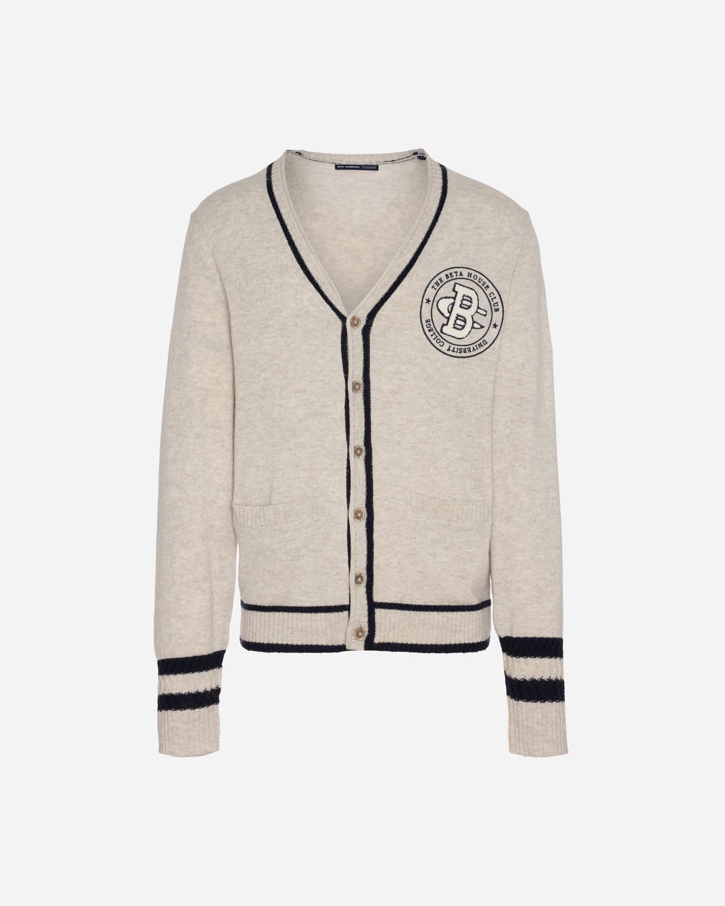 Cardigan BEST COMPANY BETA HOUSE M - Beige - 0 | Cisalfa Sport