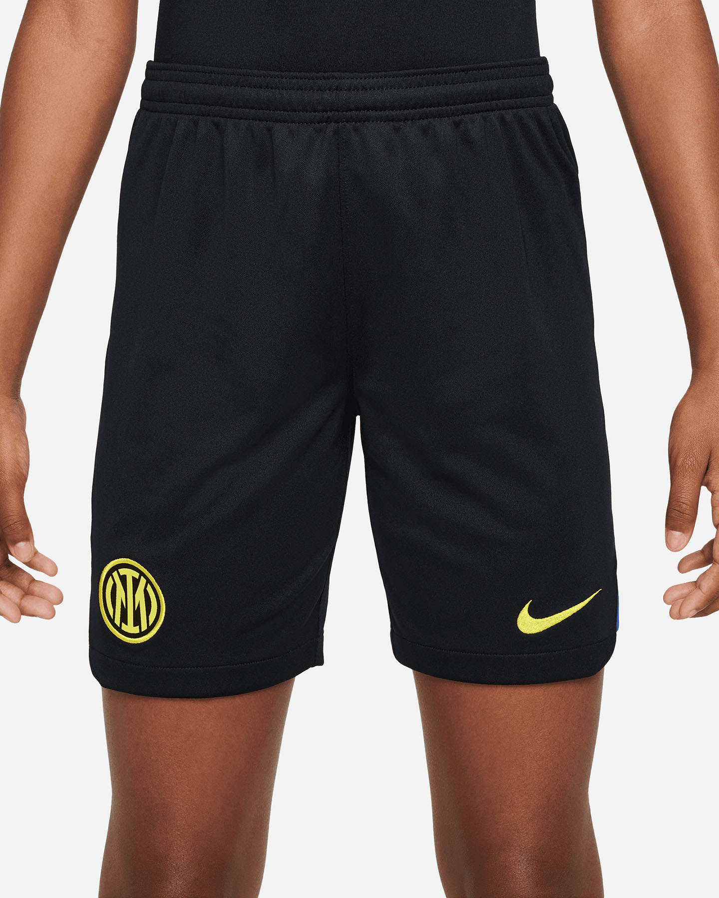 Maglia calcio ufficiale NIKE DRI FIT INTER HOME 23-24 JR - Nero - 3 | Cisalfa Sport