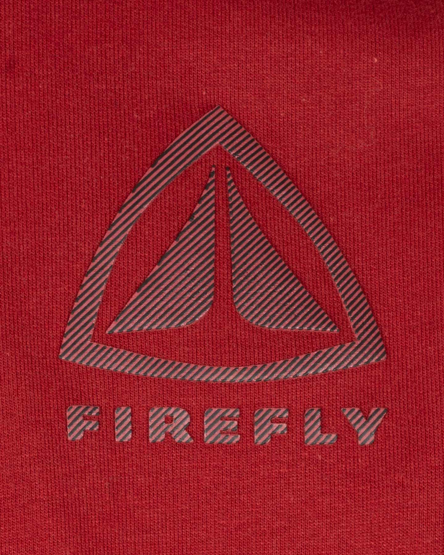 Felpa FIREFLY TAPE JR - Rosso - 2 | Cisalfa Sport
