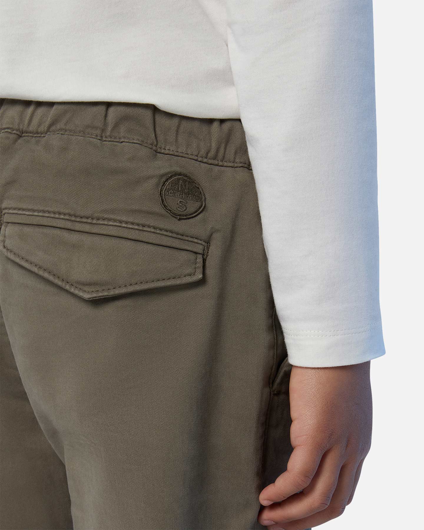 Pantalone NORTH SAILS GABARDINE JR - Verde - 4 | Cisalfa Sport