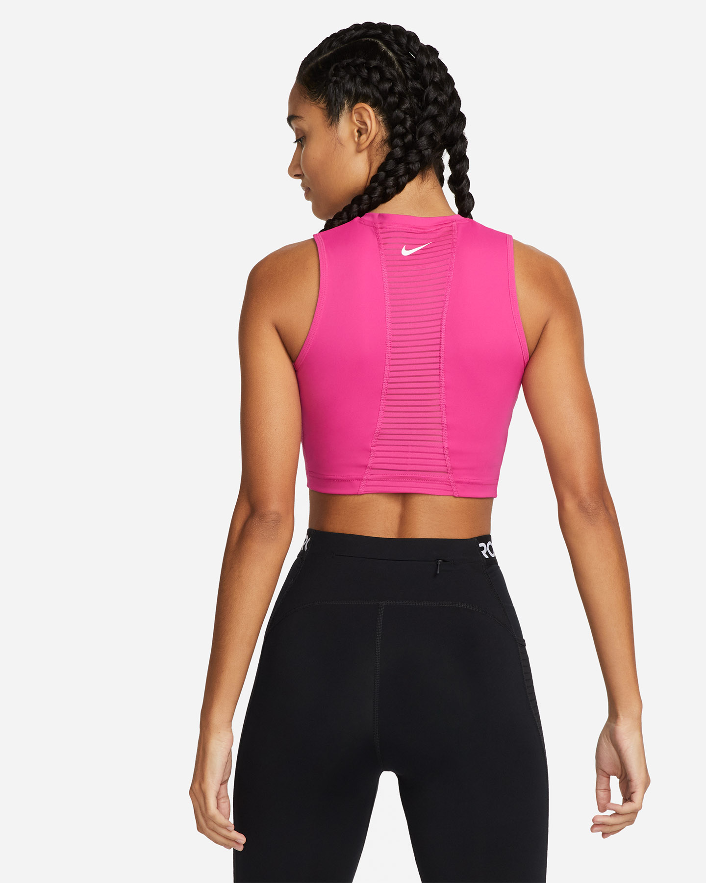 Canotta training NIKE DRI FIT PRO W - Rosa - 1 | Cisalfa Sport