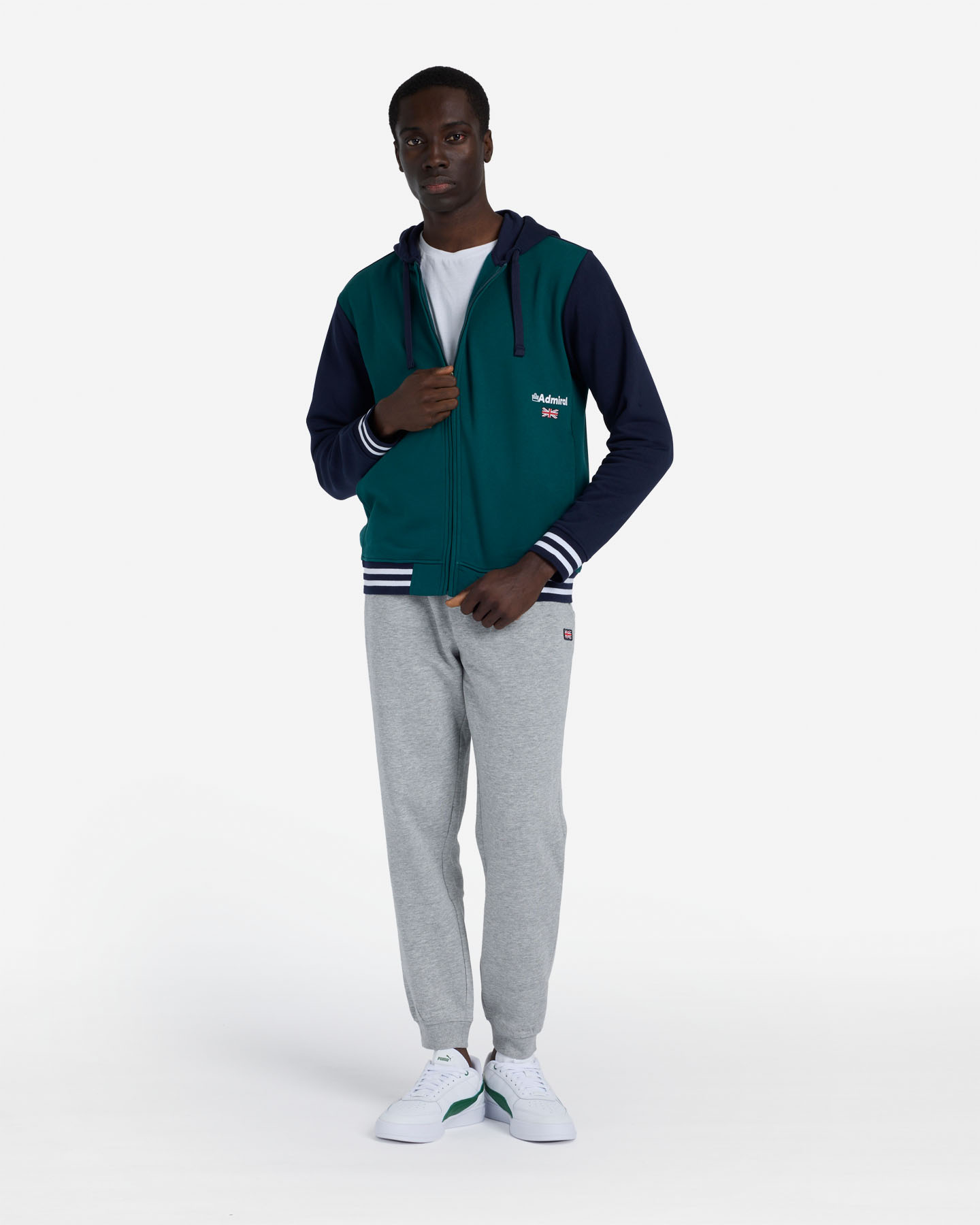 Felpa ADMIRAL COLLEGE SMALL LOGO M - Blu - 1 | Cisalfa Sport