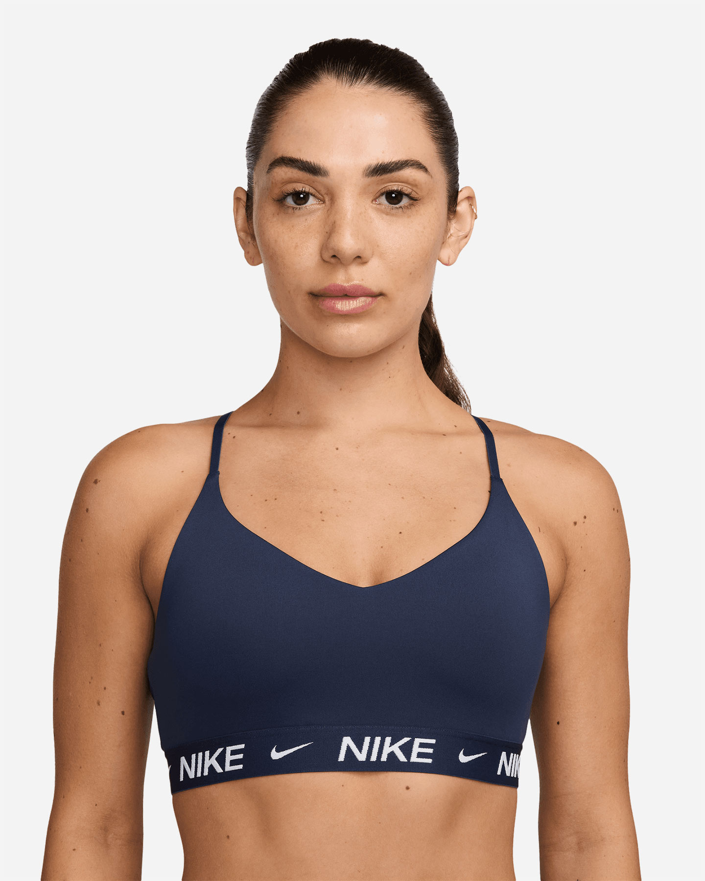 Bra training NIKE INDY LS W - Blu - 0 | Cisalfa Sport