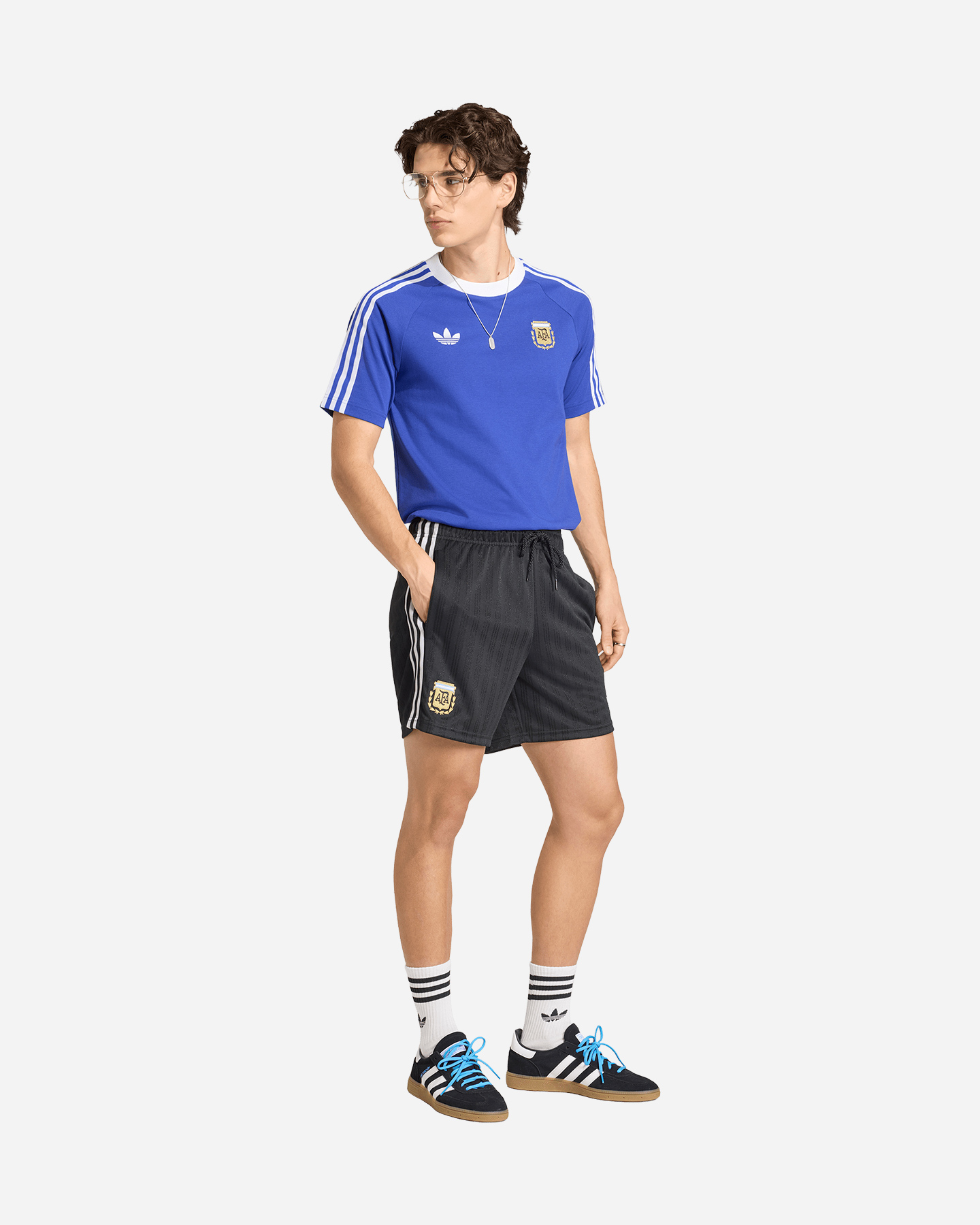 T-shirt ADIDAS ARGENTINA ORIGINALS M - Blu - 2 | Cisalfa Sport