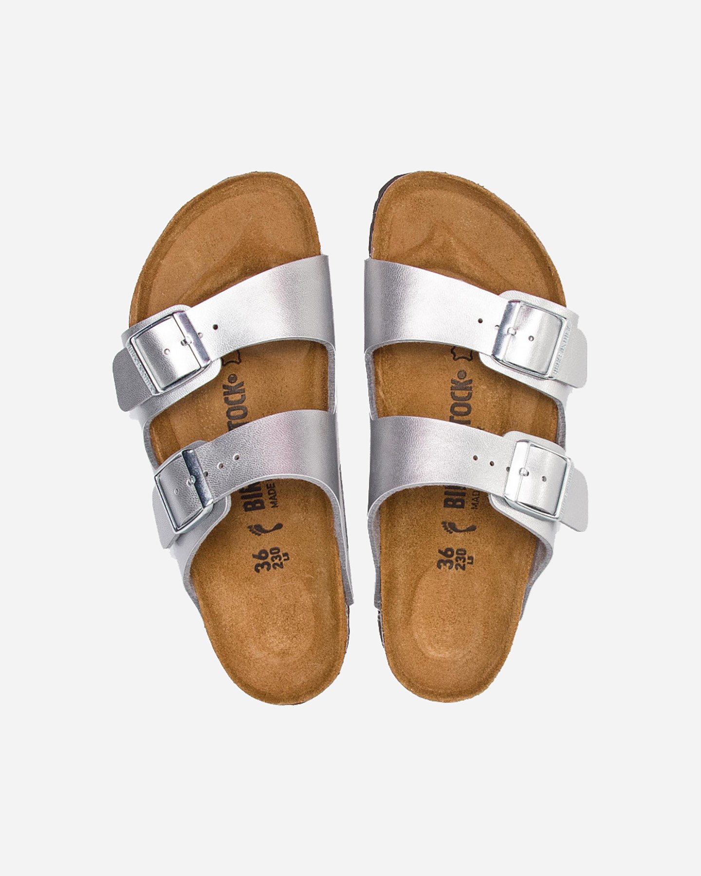 Sandali BIRKENSTOCK ARIZONA W - Argento - 0 | Cisalfa Sport