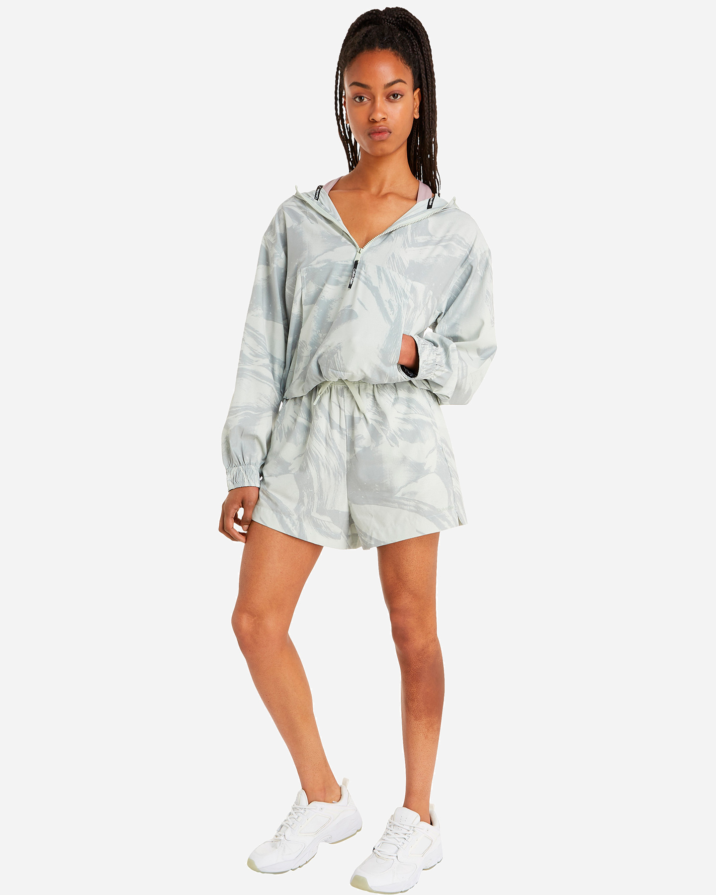 Felpa CALVIN KLEIN SPORT RIPSTOP W - Verde - 2 | Cisalfa Sport