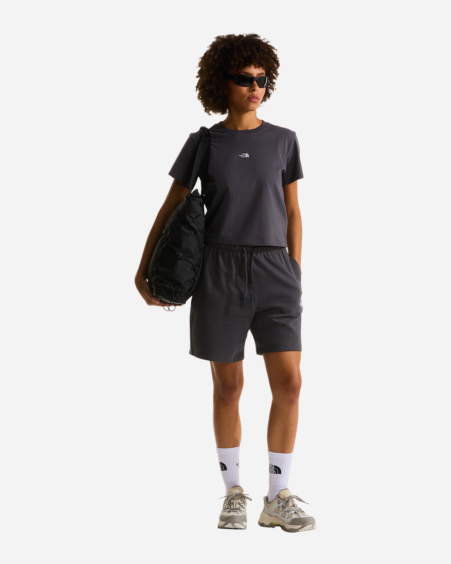 T-shirt THE NORTH FACE ESSENTIAL W - Grigio - 5 | Cisalfa Sport