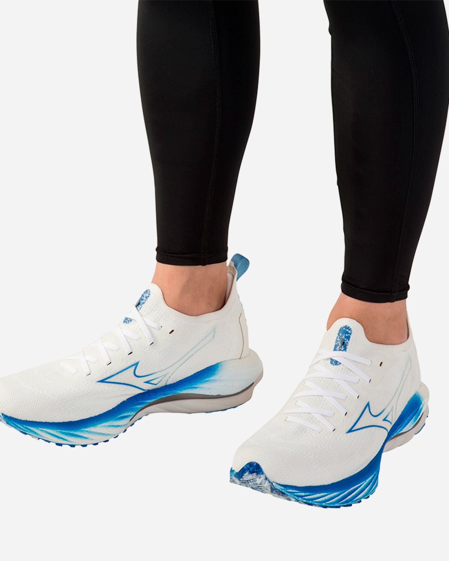 Scarpe running MIZUNO WAVE NEO WIND M - Bianco - 5 | Cisalfa Sport