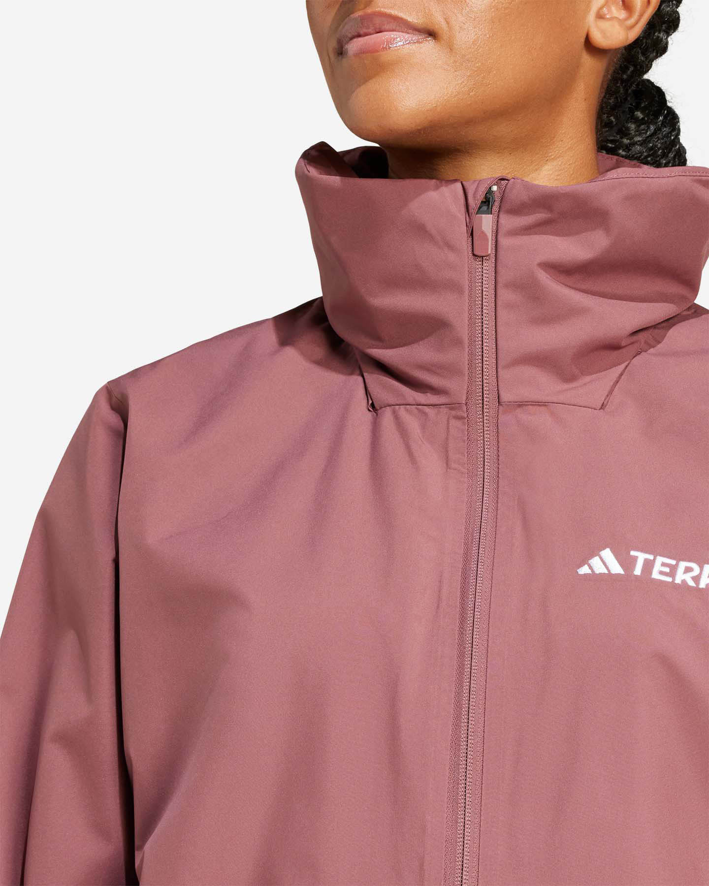 Giacca outdoor ADIDAS MT ESS W - Rosso - 4 | Cisalfa Sport