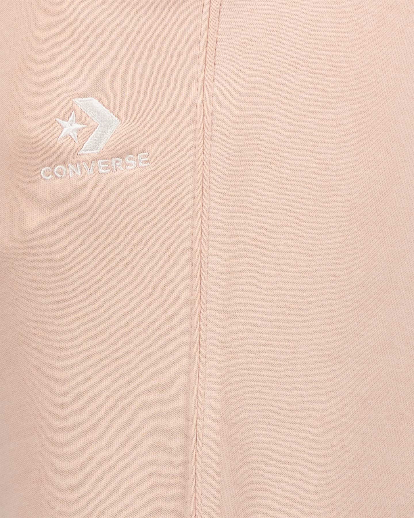 Pantalone CONVERSE CLASSIC WEARERS LEFT STAR W - Rosa - 3 | Cisalfa Sport