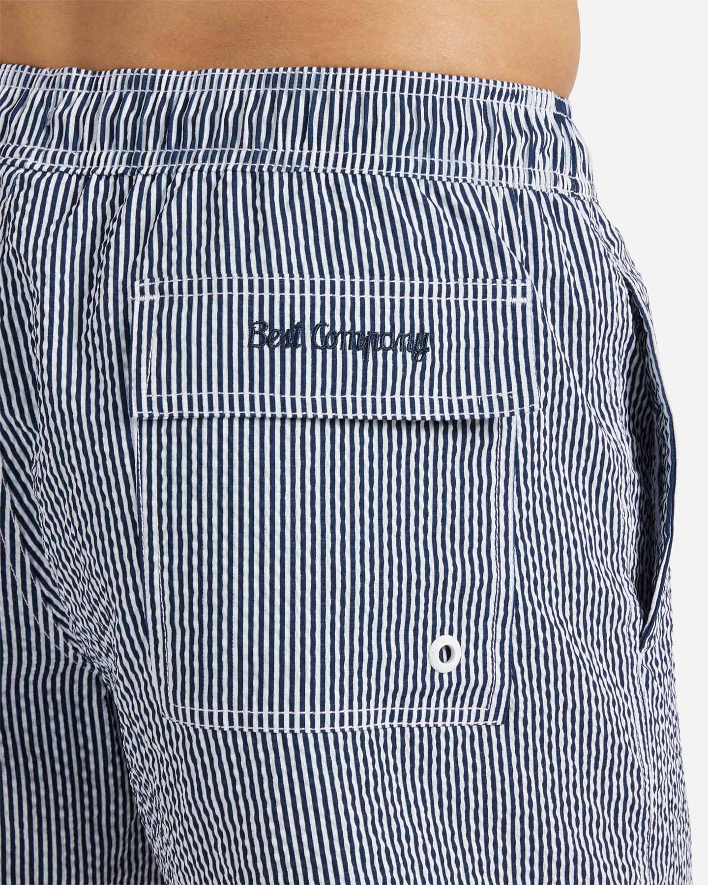 Boxer mare BEST COMPANY SEERSUCKER M - Blu - 3 | Cisalfa Sport