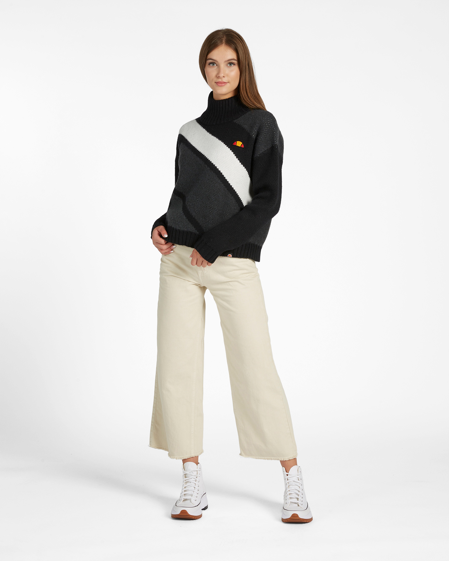 Maglione ELLESSE HIGH NECK FASHION W - Nero - 1 | Cisalfa Sport