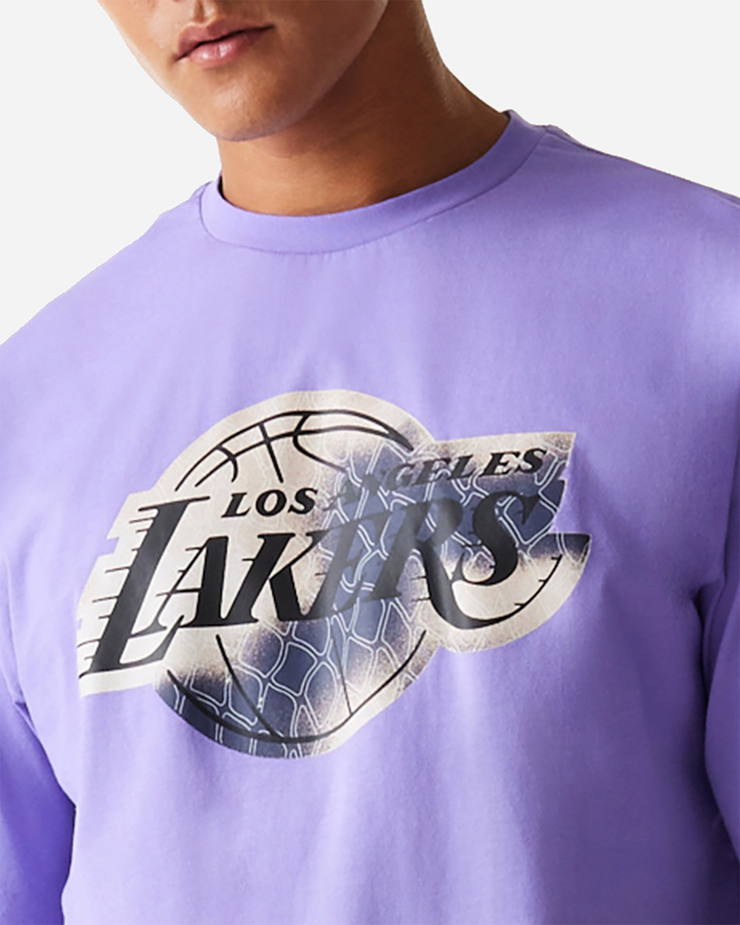Maglia basket NEW ERA INFILL LAKERS M - Viola - 3 | Cisalfa Sport