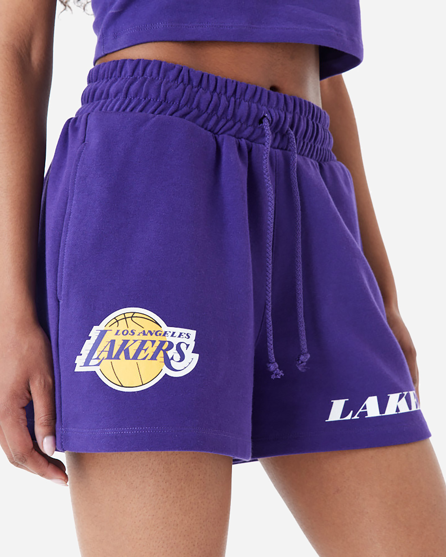 Pantaloncini NEW ERA LOS ANGELES LAKERS W - Viola - 4 | Cisalfa Sport