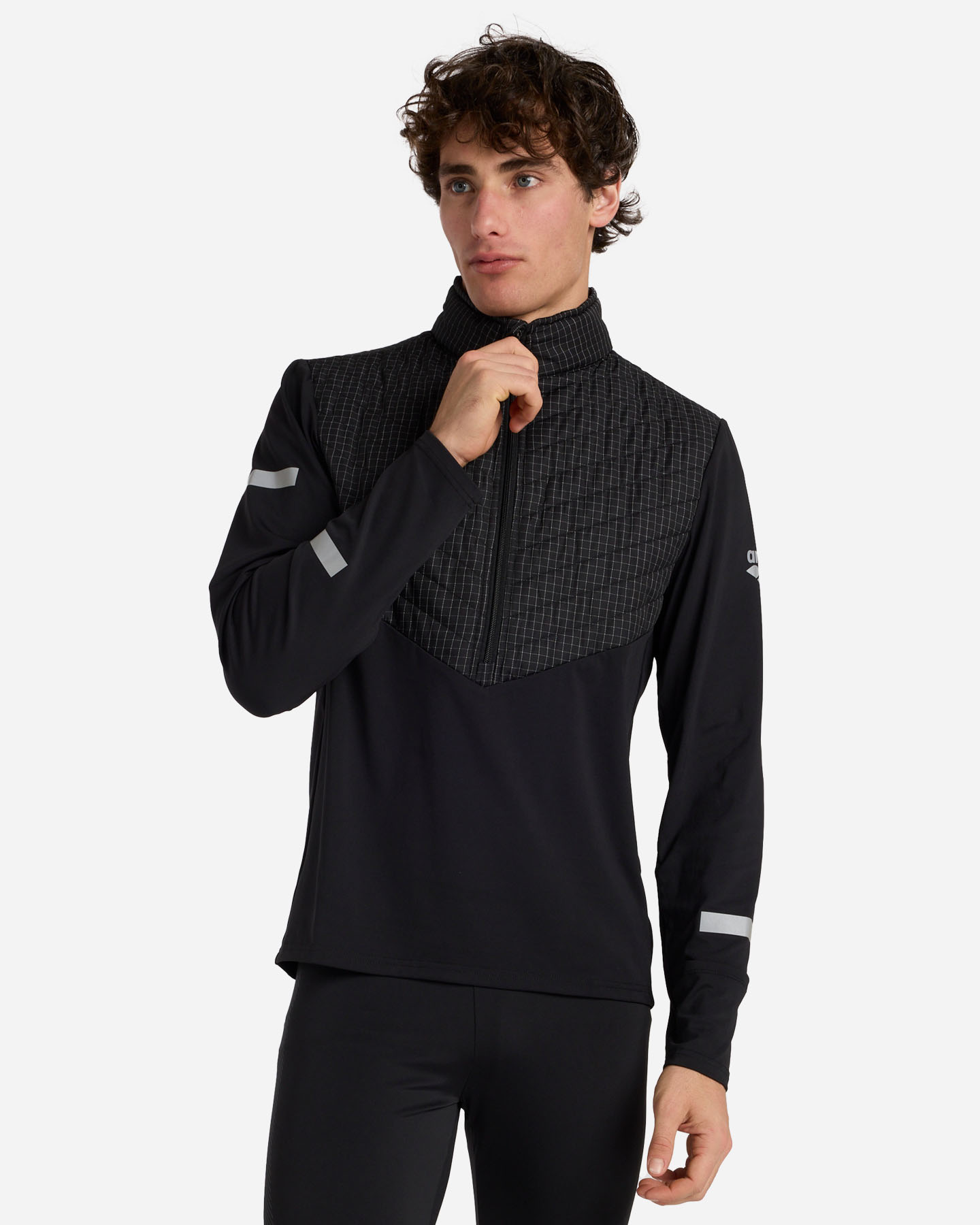 Giacca running ARENA ENDORPHIN M - Nero - 1 | Cisalfa Sport