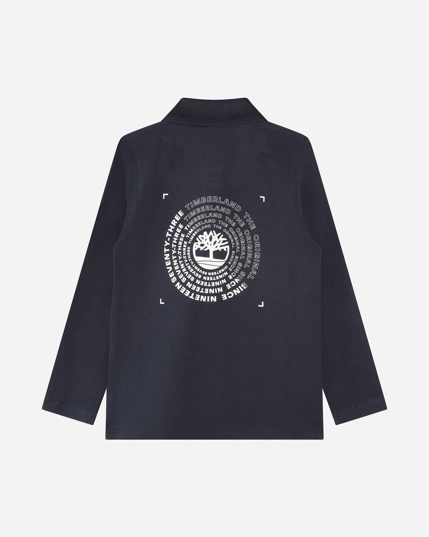 Polo TIMBERLAND PRINTED BACK JR - Blu - 1 | Cisalfa Sport
