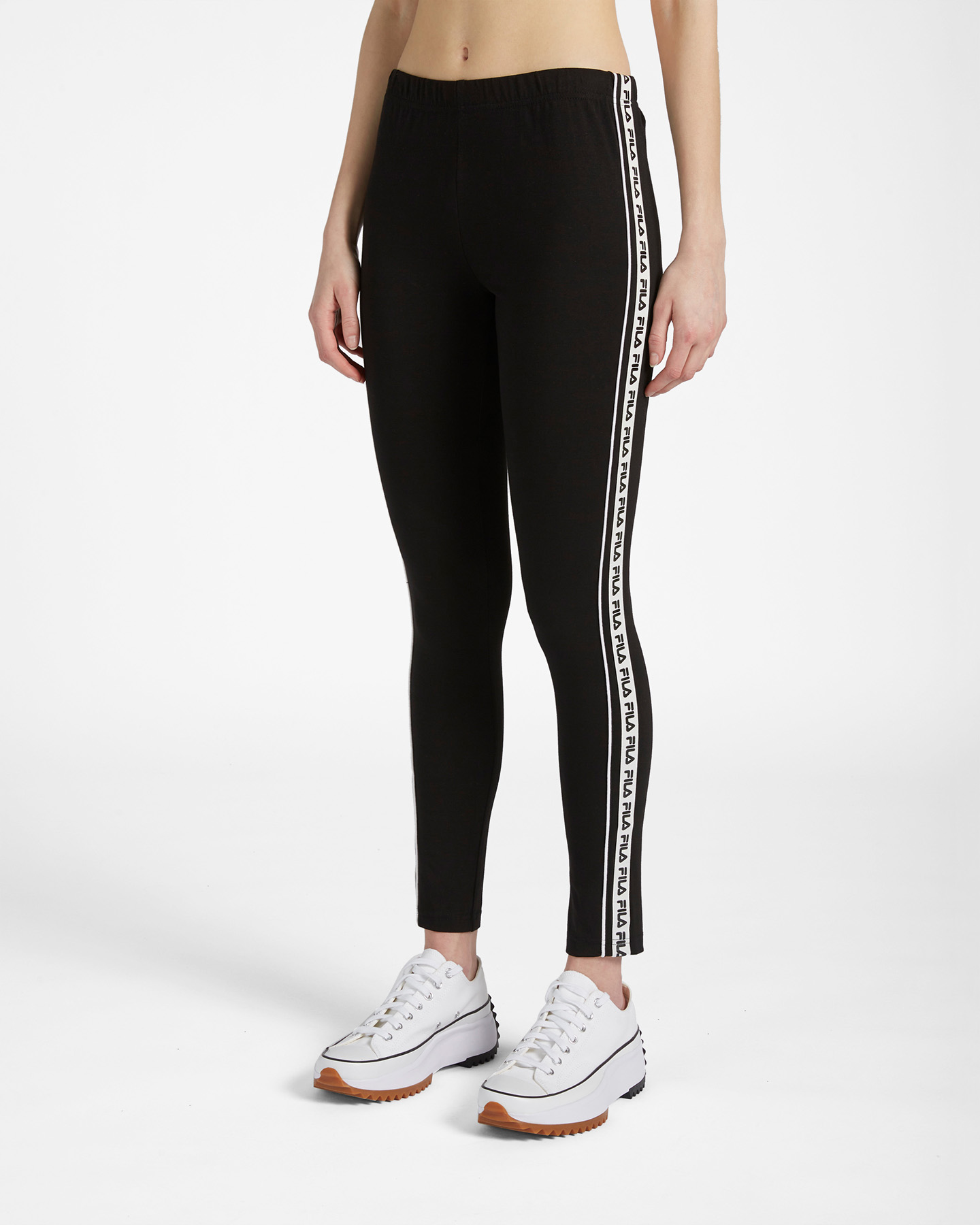 Leggings FILA GRAPHICS LOGO LINEA W - Nero - 2 | Cisalfa Sport