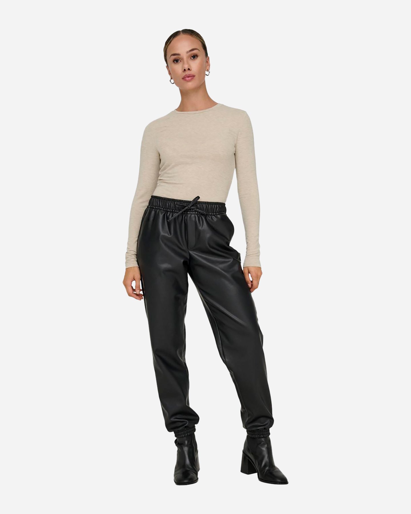 T-shirt ONLY SIA W - Beige - 3 | Cisalfa Sport