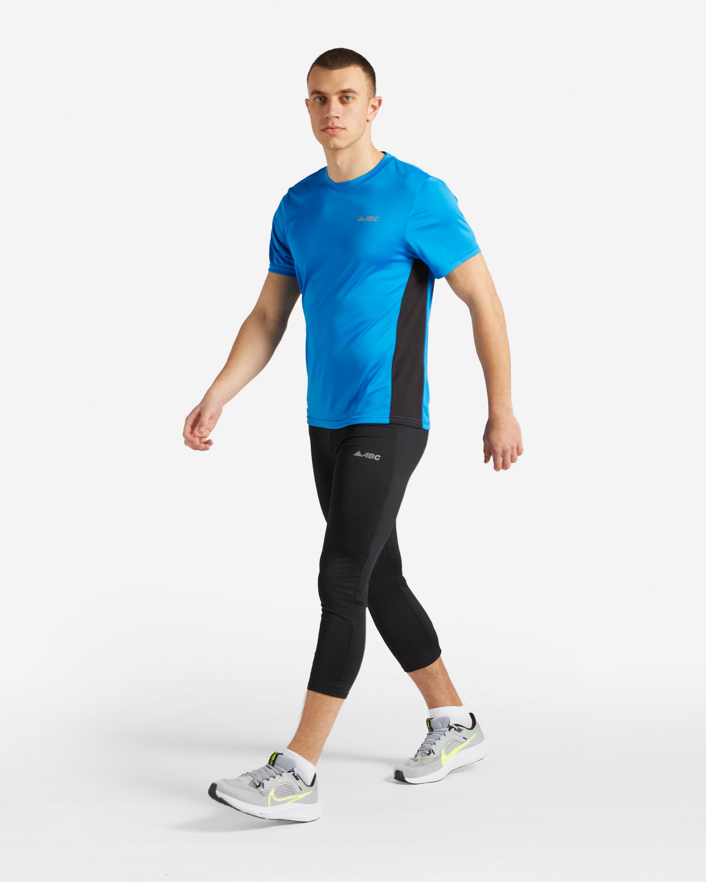 T-shirt running ABC SPARK M - Blu - 3 | Cisalfa Sport