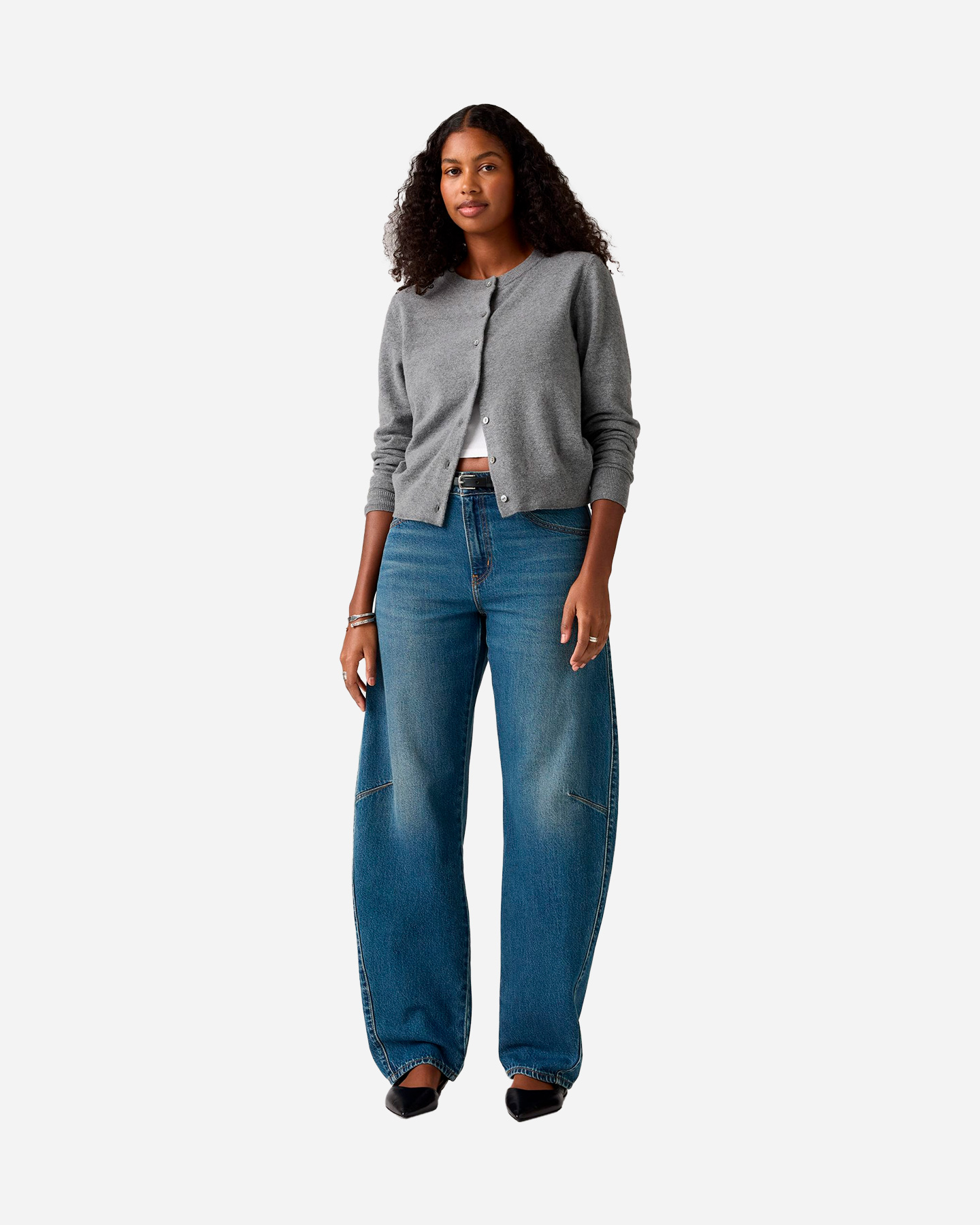 Jeans LEVI'S BAGGY DAD L32 W - Denim - 4 | Cisalfa Sport