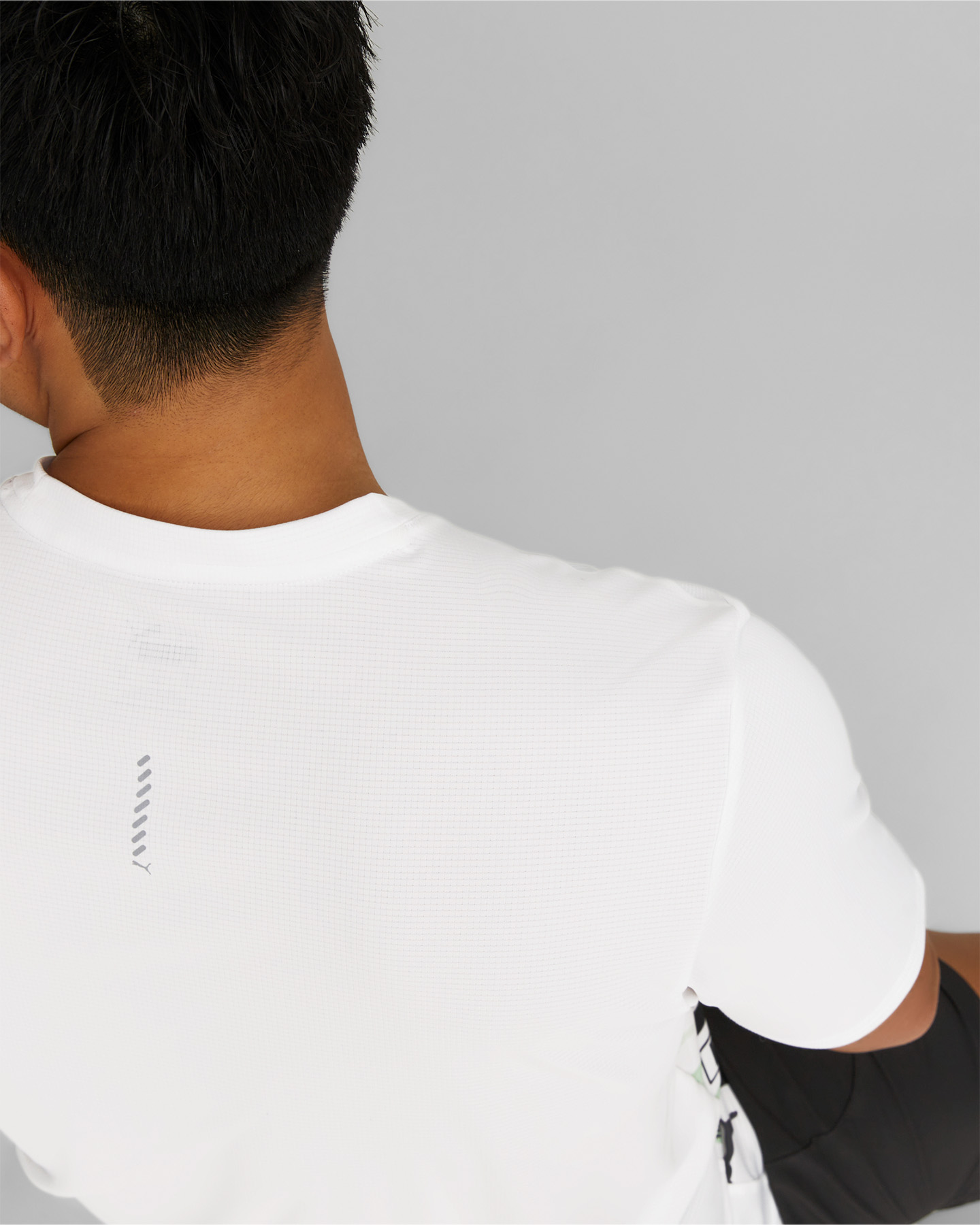 T-shirt running PUMA RUN FAVOURITE M - Bianco - 5 | Cisalfa Sport