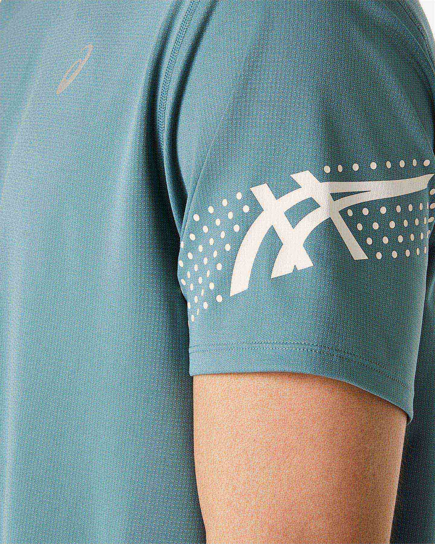 T-shirt running ASICS ICON M - Grigio - 5 | Cisalfa Sport