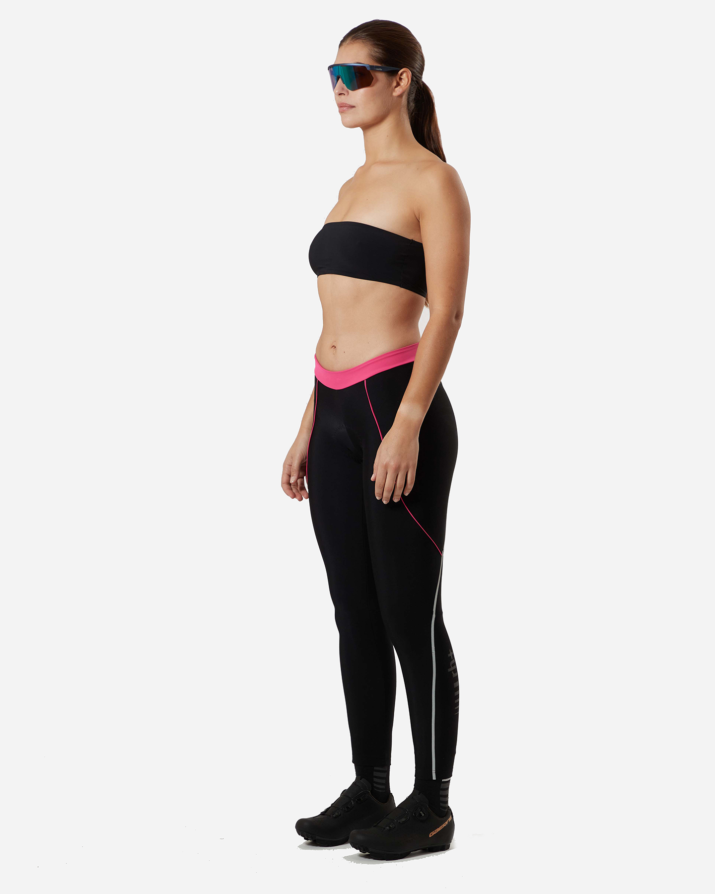 Salopette ciclismo RH+ REFLEX LADY W - Nero - 4 | Cisalfa Sport