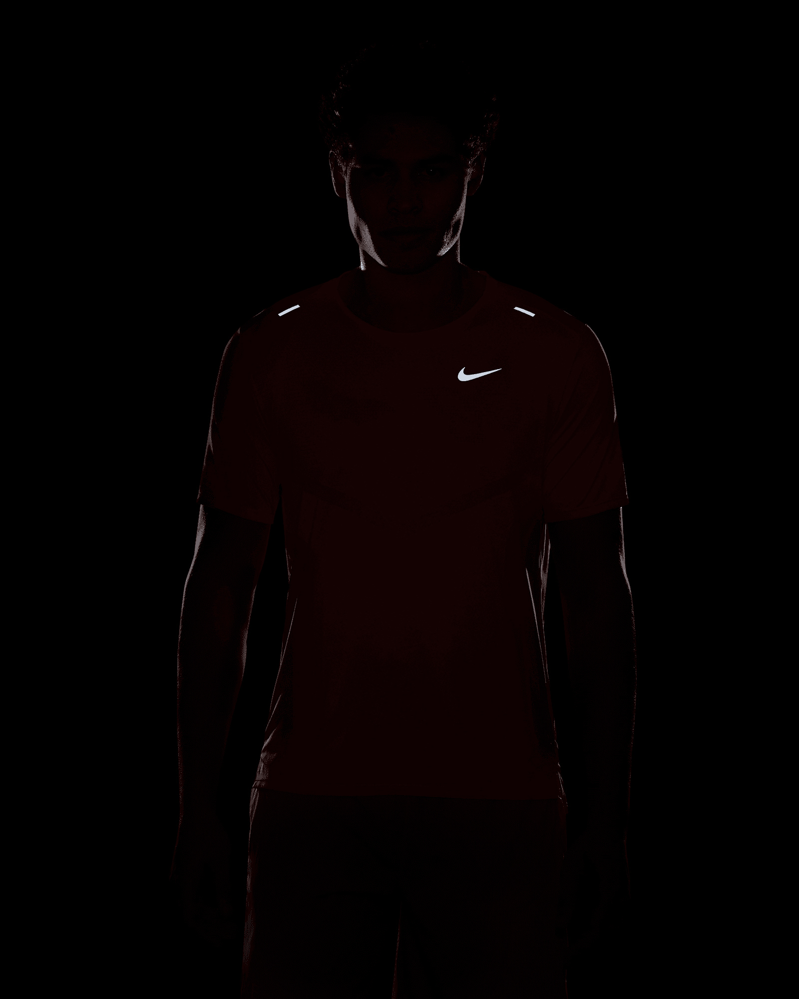 T-shirt running NIKE RISE 365 M - Arancione - 2 | Cisalfa Sport