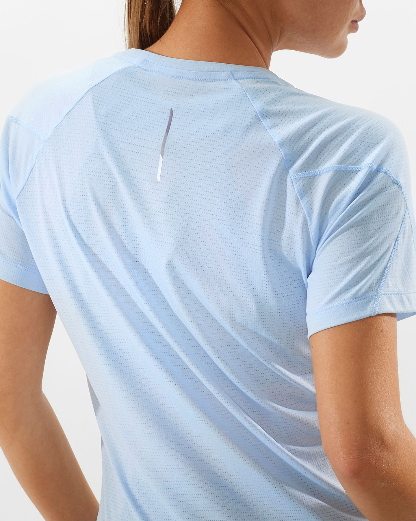 T-shirt SALOMON CROSS RUN W - Blu - 3 | Cisalfa Sport