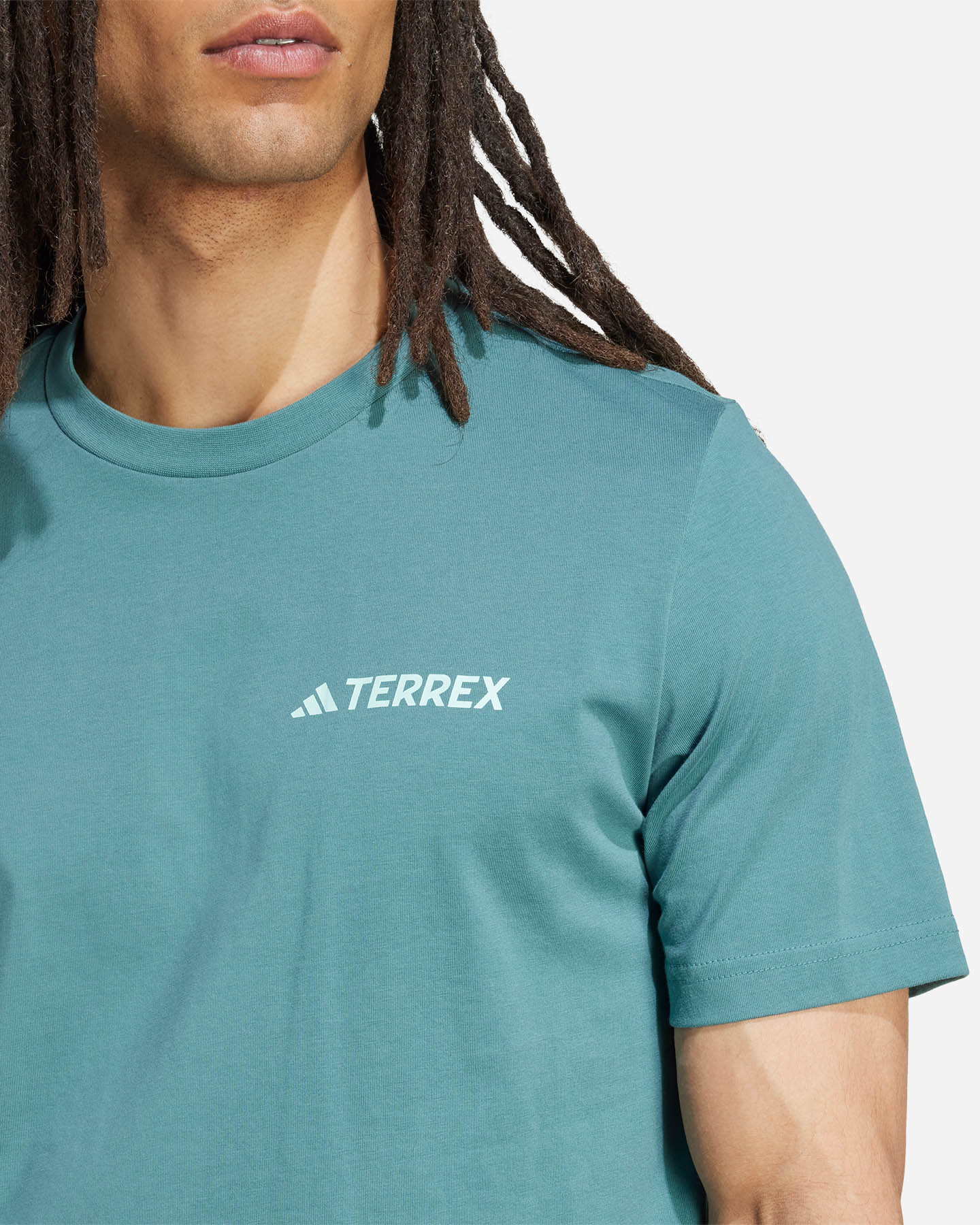 T-shirt ADIDAS TX MOUNTAIN M - Verde - 5 | Cisalfa Sport