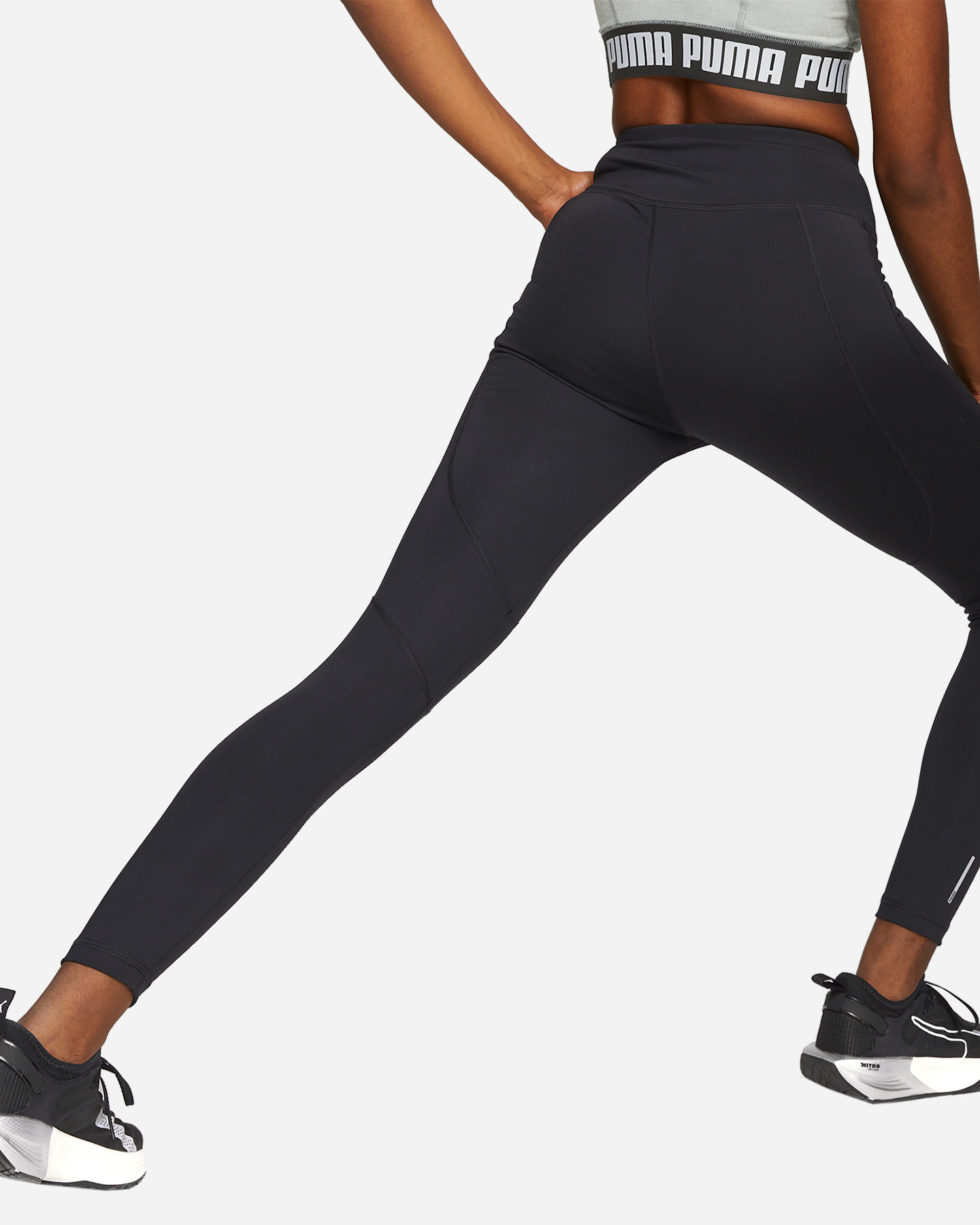 Leggings PUMA POLY 7/8 BLOGO W - Nero - 2 | Cisalfa Sport