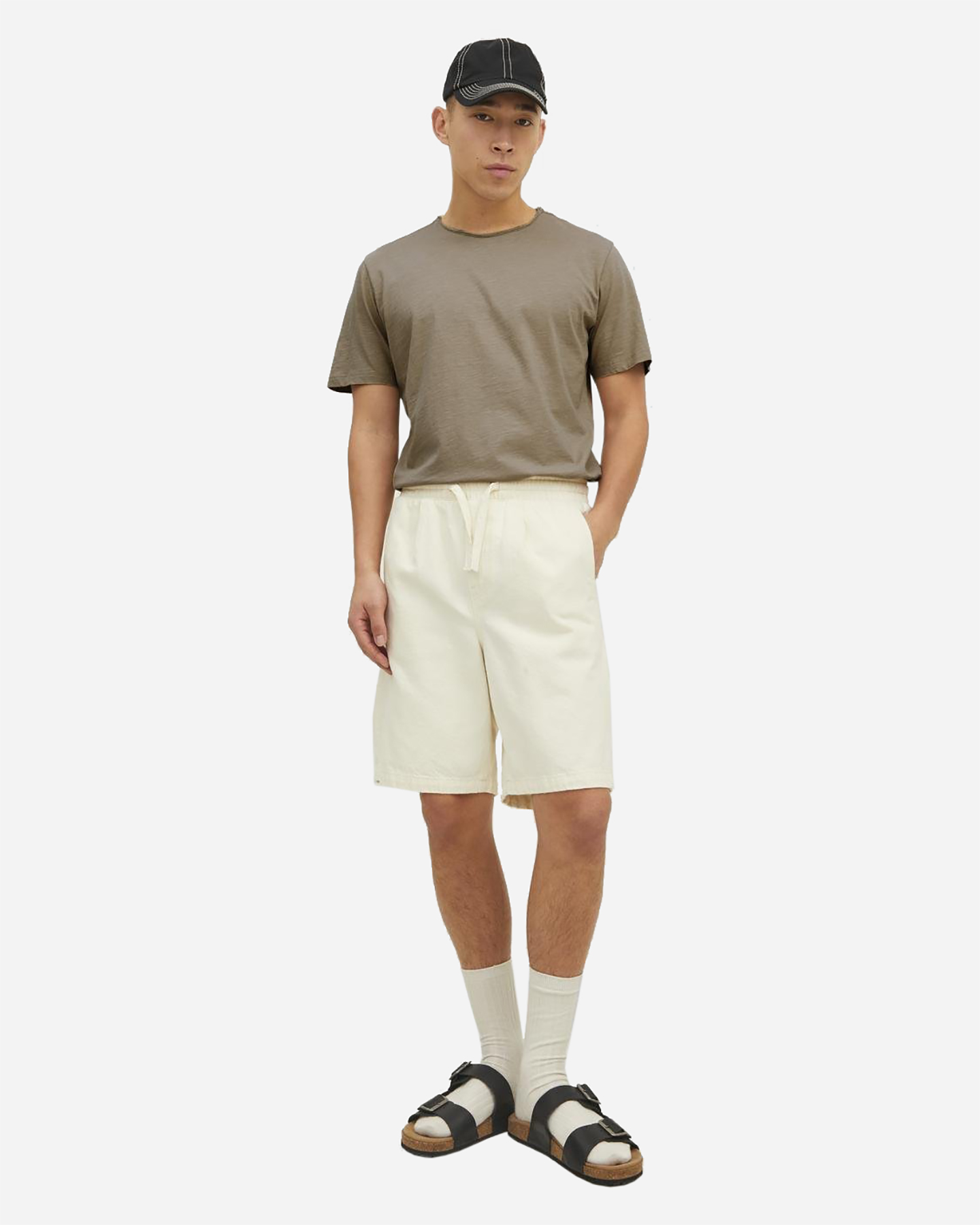 T-shirt JACK & JONES BASHER M - Beige - 2 | Cisalfa Sport