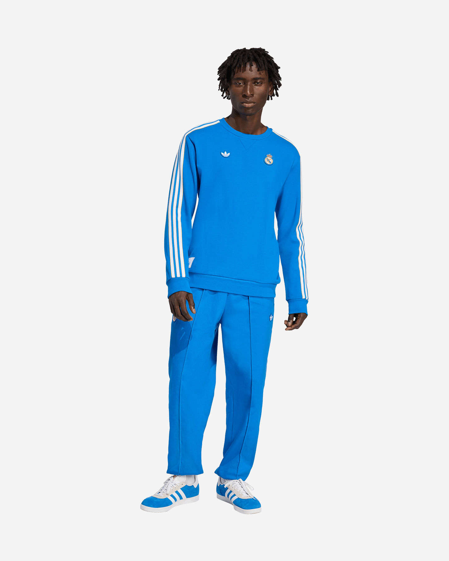 Felpa ADIDAS ORIGINALS REAL MADRID M - Azzurro - 4 | Cisalfa Sport
