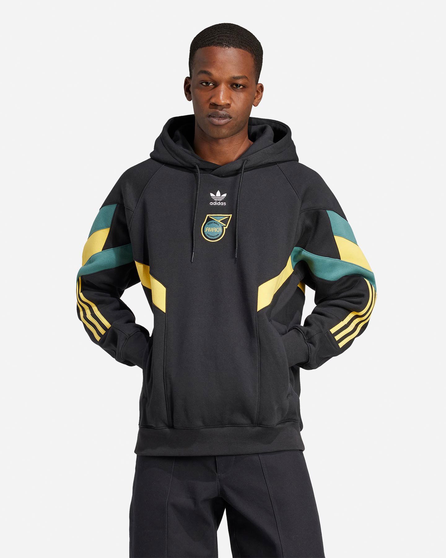 Abbigliamento calcio ufficiale ADIDAS JAMAICA 24-25 OG M - Nero - 1 | Cisalfa Sport