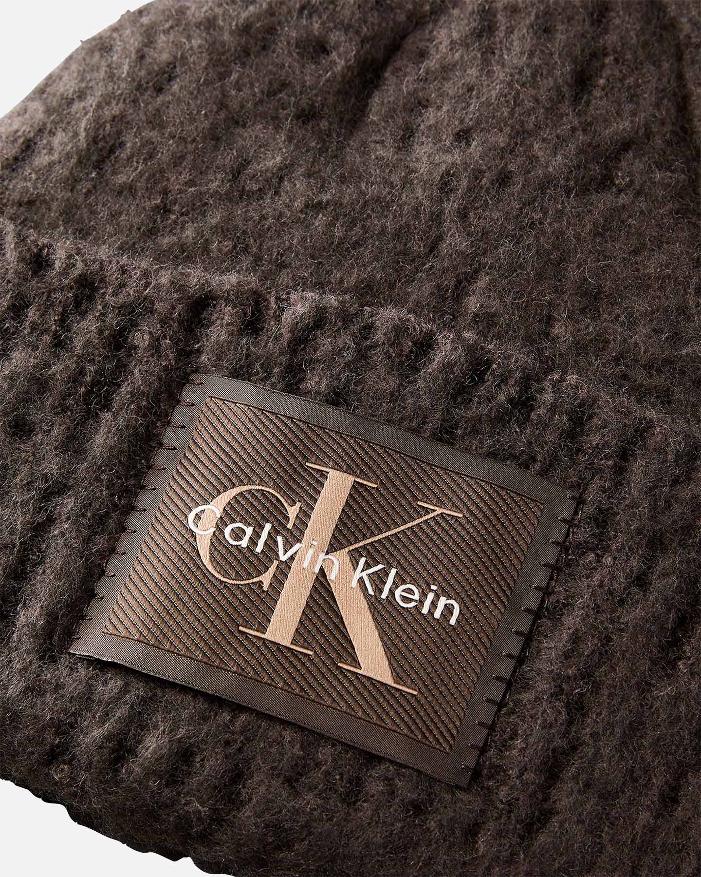 Berretto CALVIN KLEIN JEANS BIG LOGO W - Marrone - 2 | Cisalfa Sport
