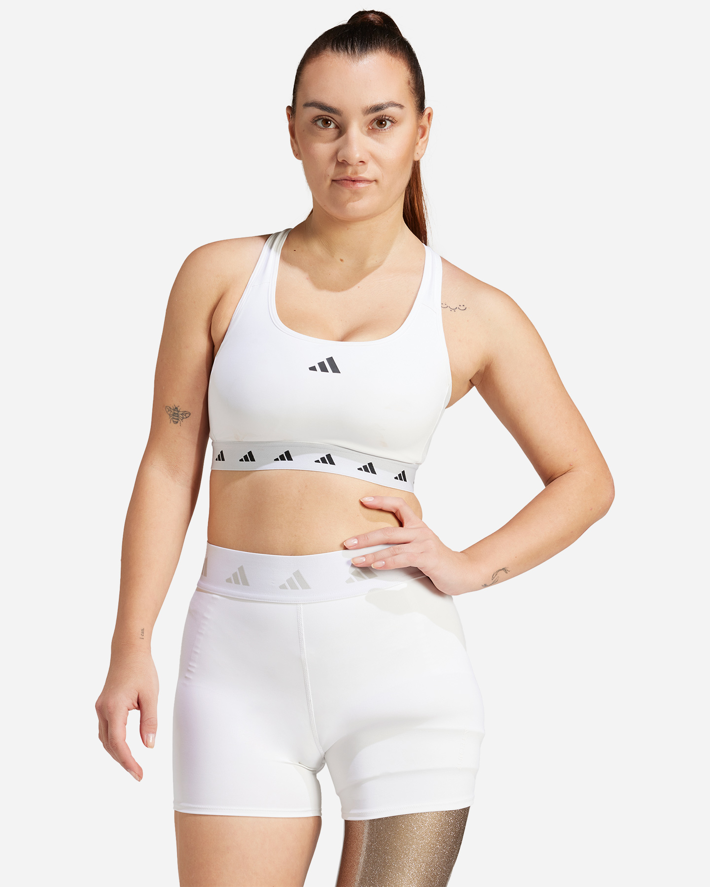 Bra training ADIDAS TECHFIT W - Rosa - 2 | Cisalfa Sport