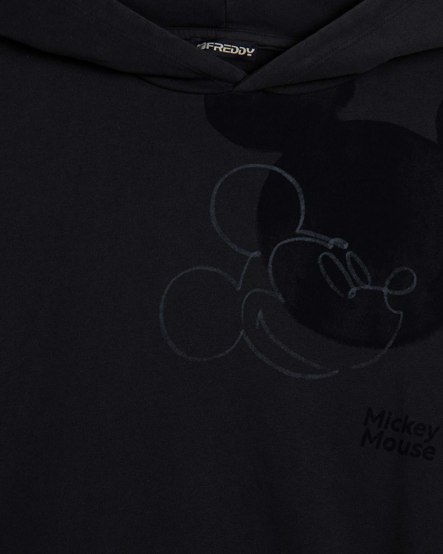 Felpa FREDDY DELAVE' TOPOLINO W - Nero - 2 | Cisalfa Sport