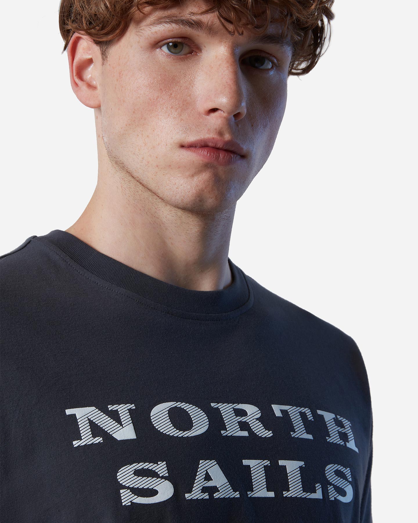 T-shirt NORTH SAILS LINEAR LOGO M - 14 | Cisalfa Sport
