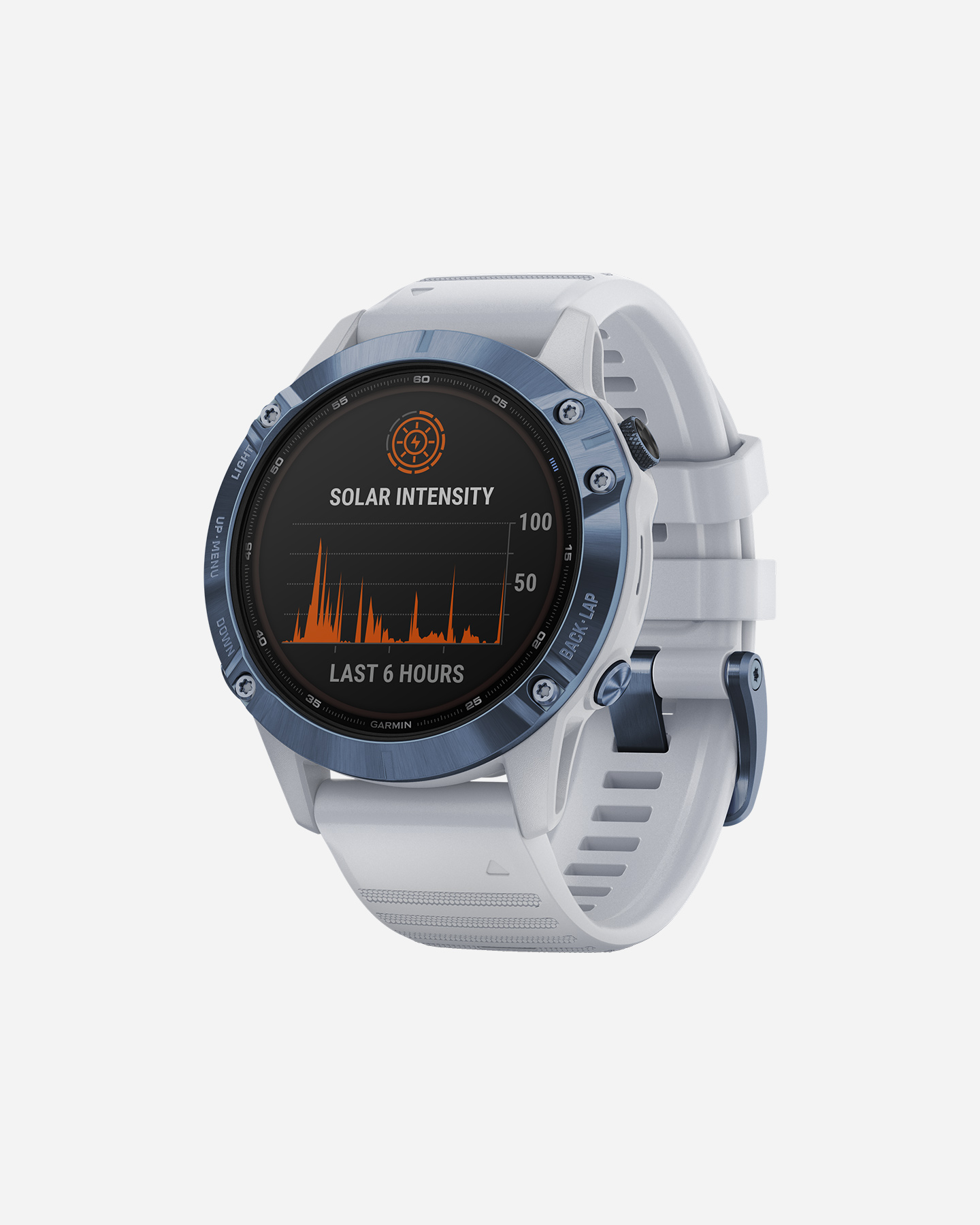 Orologio multifunzione GARMIN FENIX 6 PRO SOLAR - Blu - 1 | Cisalfa Sport