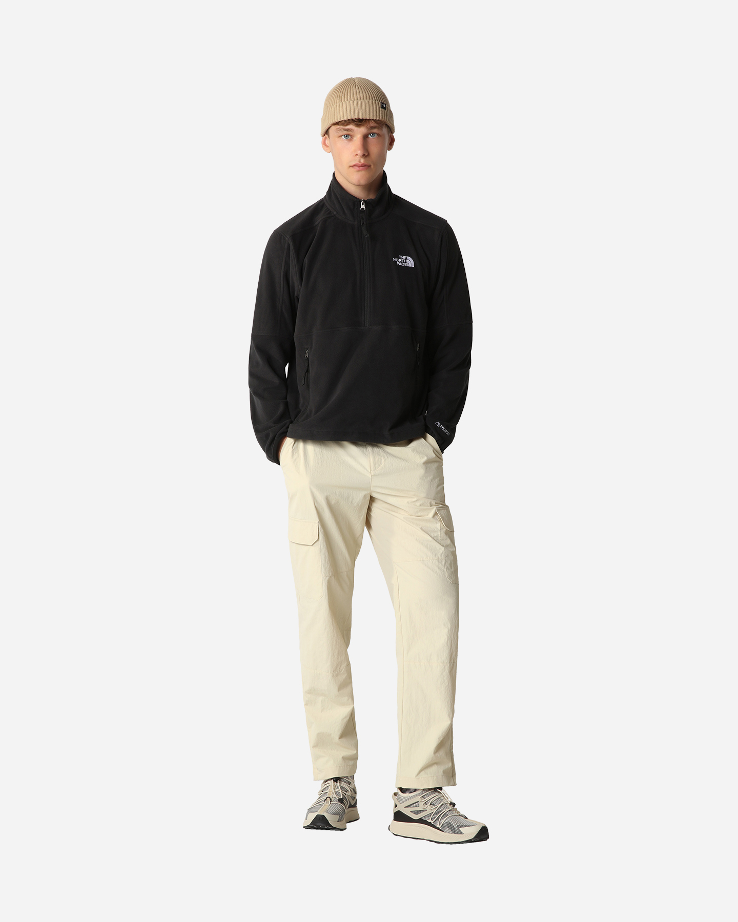 Maglione THE NORTH FACE 1/4 ZIP SMALL LOGO M - Nero - 4 | Cisalfa Sport