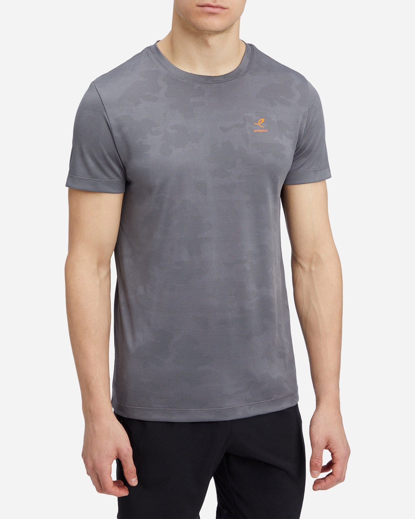 T-shirt training ENERGETICS FABIO ALL OVER PRINTED M - Grigio - 1 | Cisalfa Sport