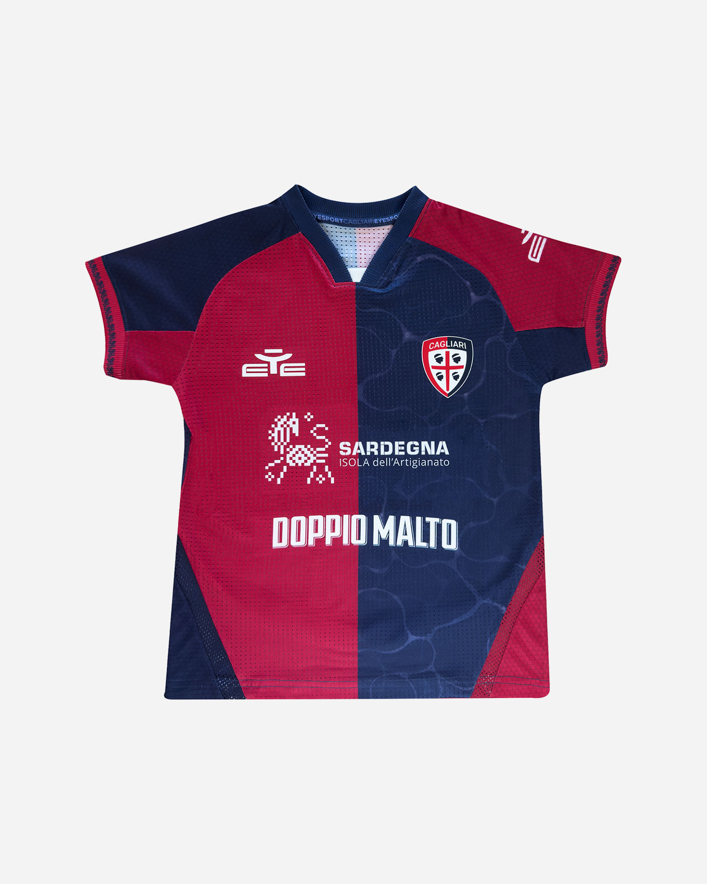 Abbigliamento calcio ufficiale EYE CAGLIARI HOME 25-26 JR - Color mix - 1 | Cisalfa Sport
