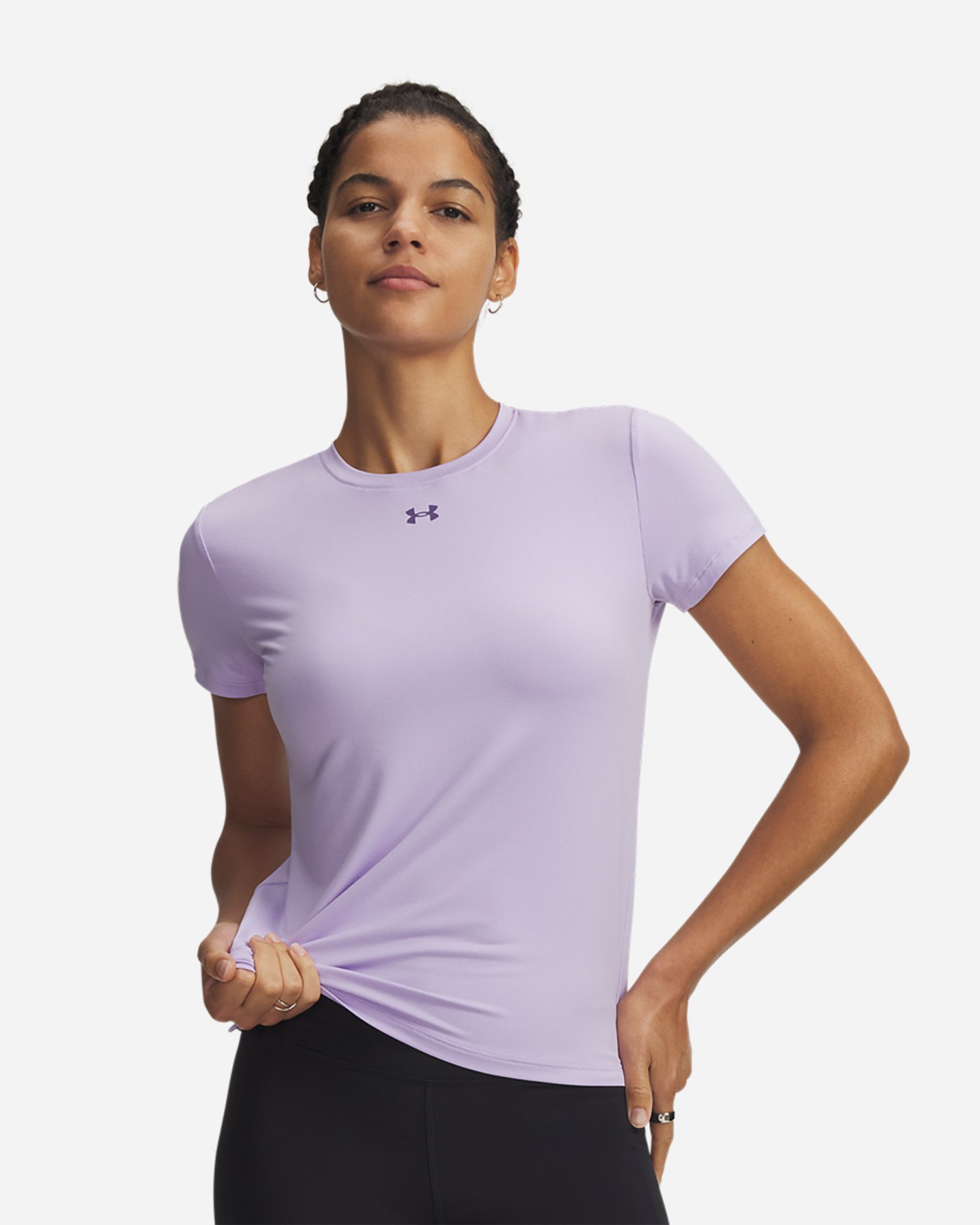 T-shirt training UNDER ARMOUR VANISH W - Lilla - 0 | Cisalfa Sport